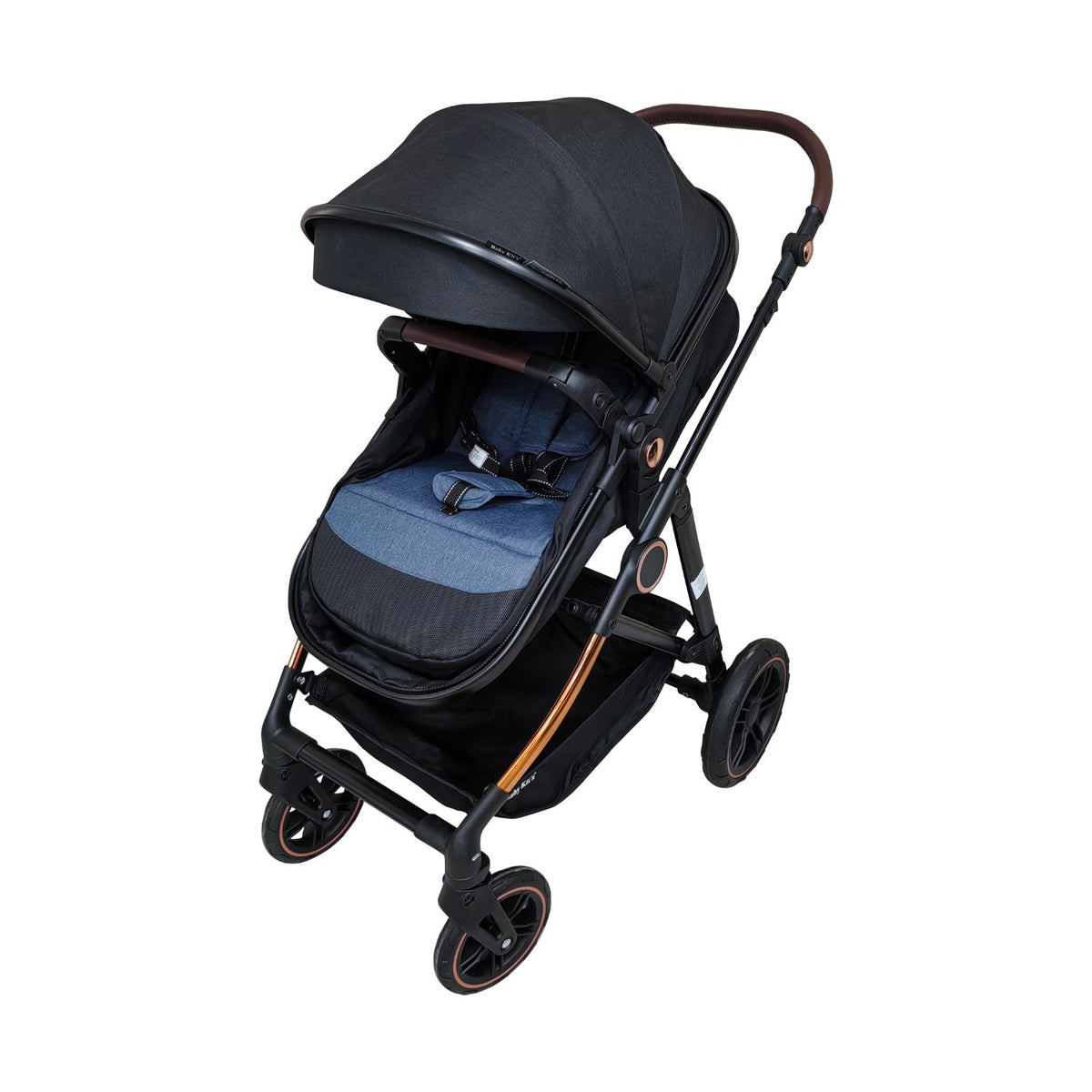 Coche Cuna Moisés Vox T Gold color azul - Baby Kit´s