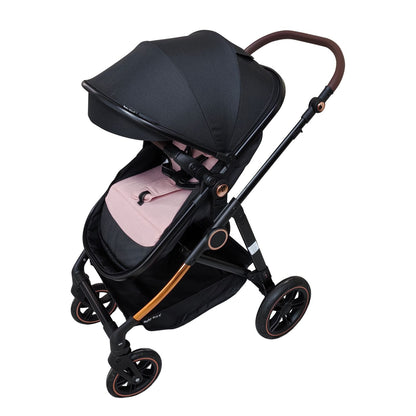 Coche Cuna Moisés Vox T Gold color rosado - Baby Kit´s