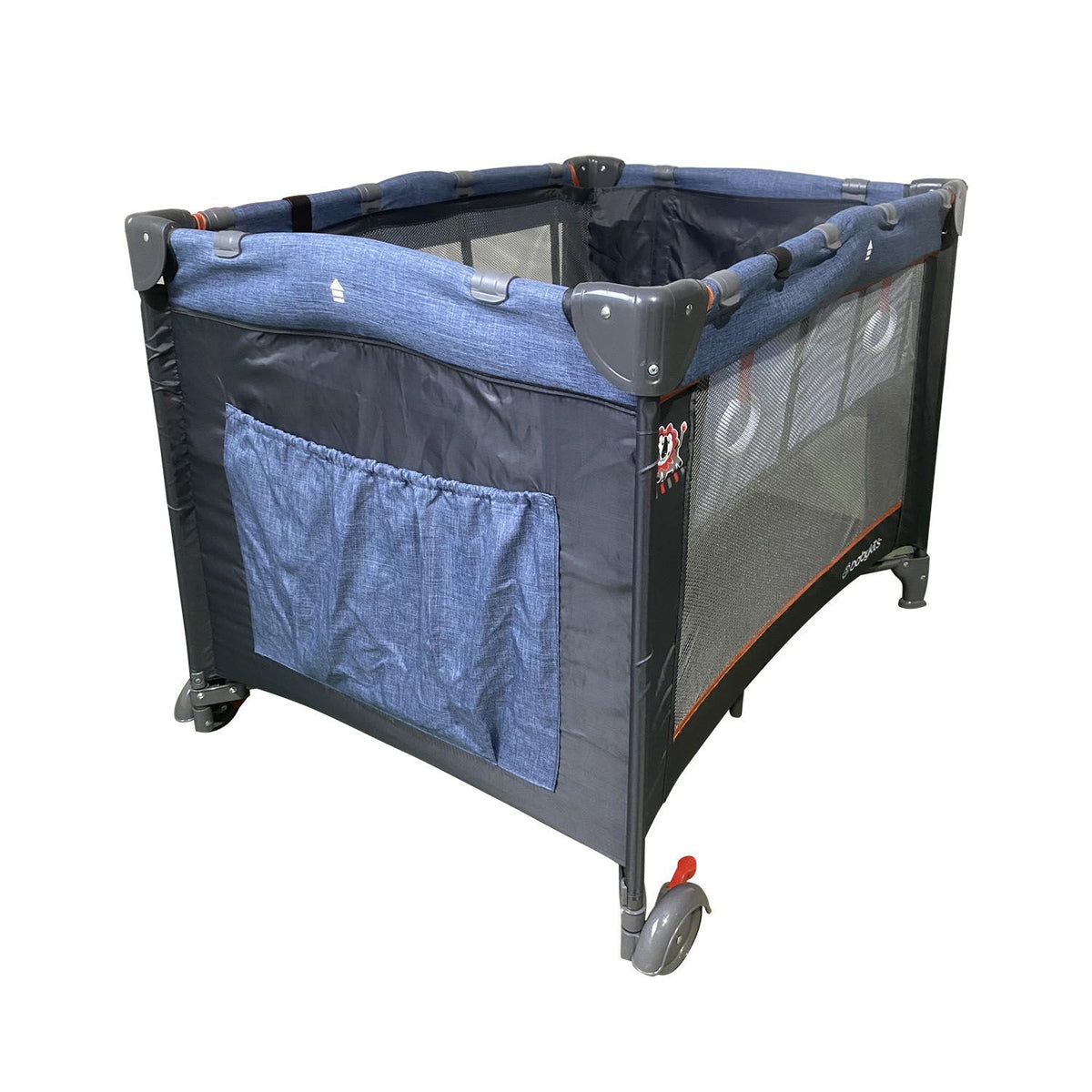 Cuna Corral Relax color azul - Baby Kit´s