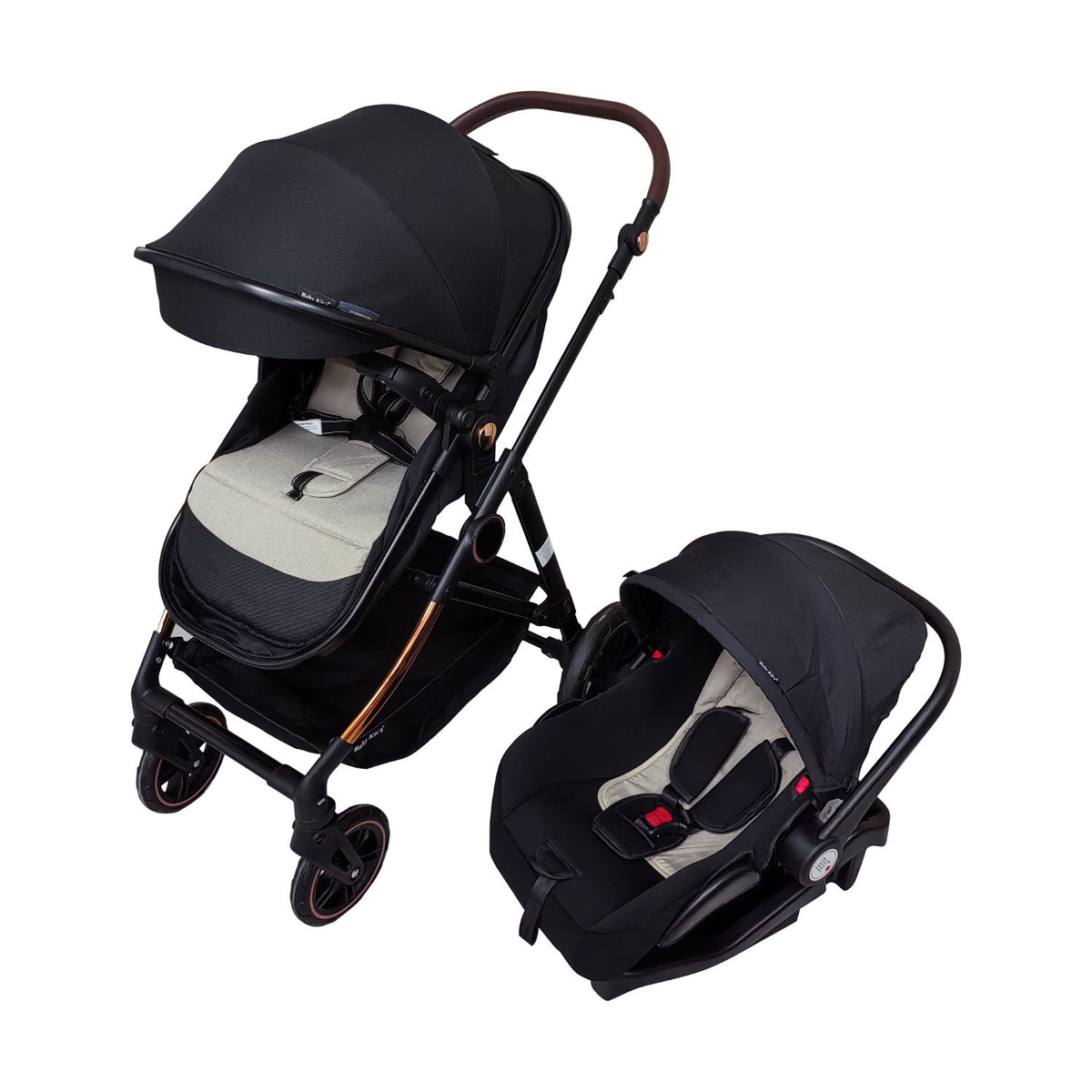 Coche Cuna Vox TS Gold color beige - Baby Kit´s
