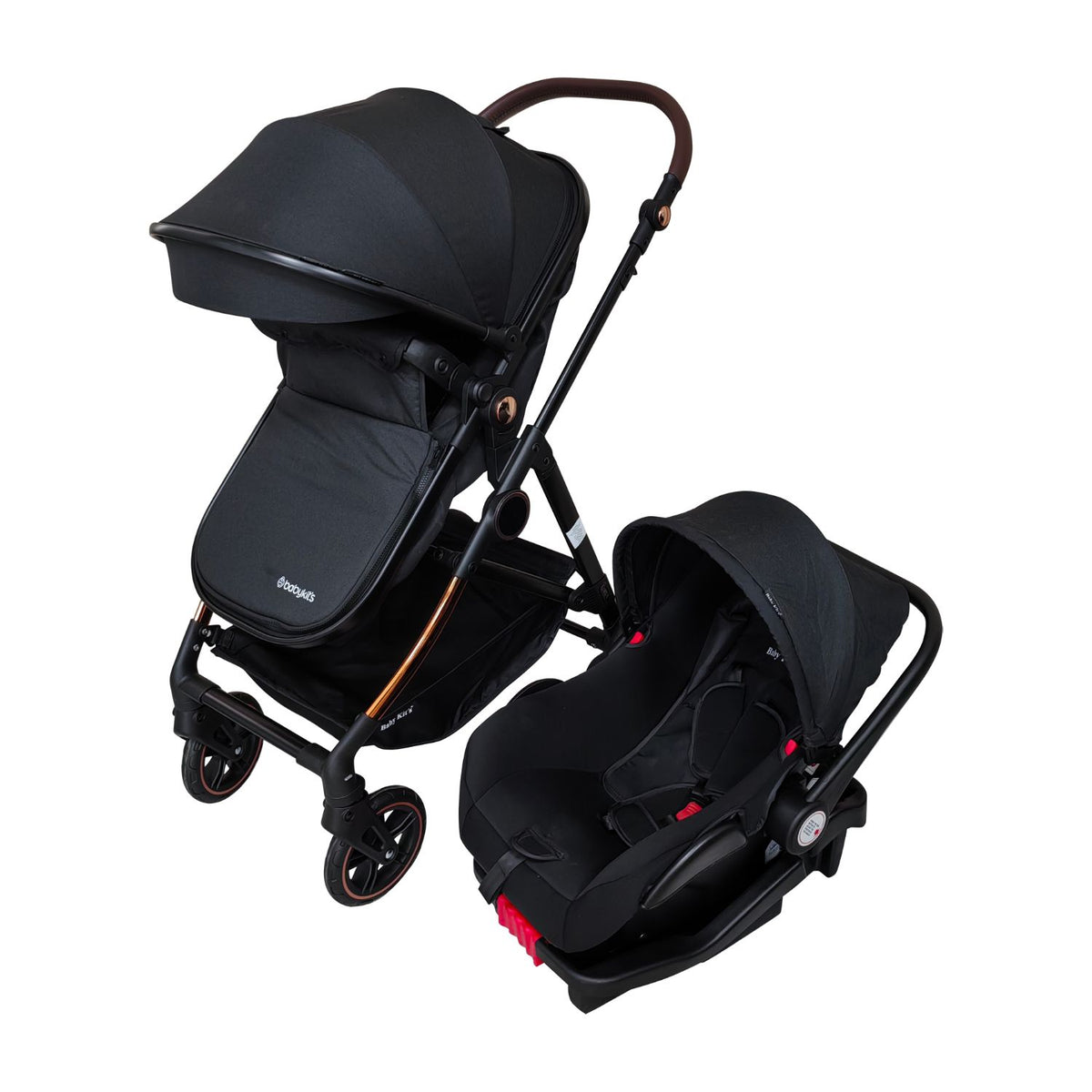 Coche Cuna Vox TS Gold color negro - Baby Kit´s