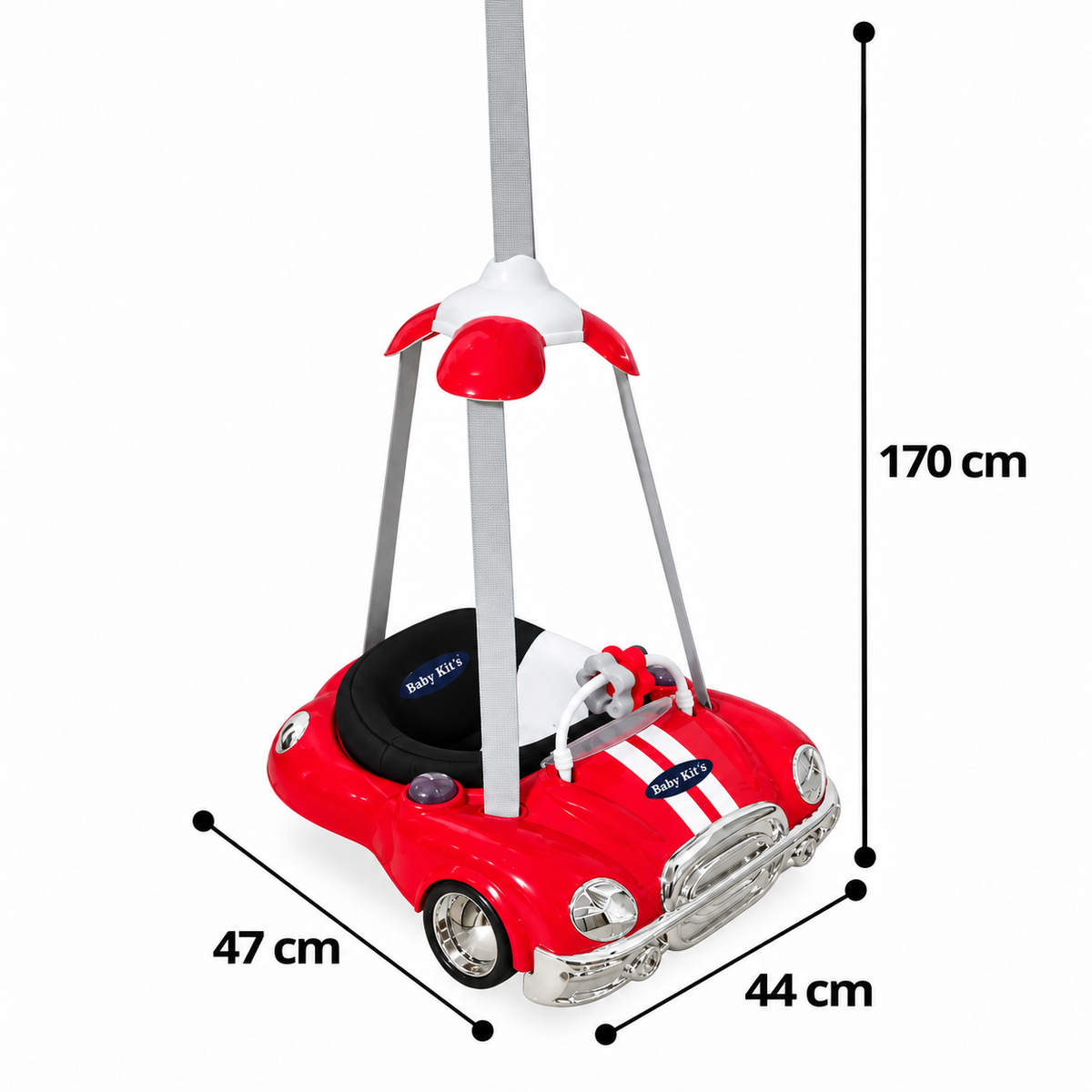 Saltarín Carrito con medidas - Baby Kit´s