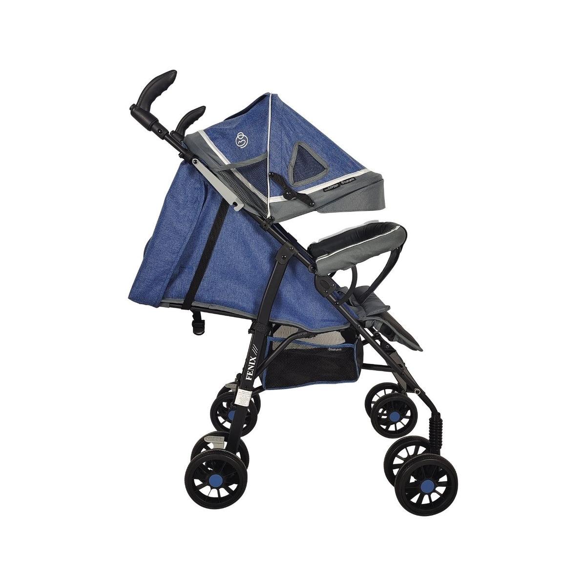 Coche Bastón Fenix, Azul vista 5 - Baby Kit´s