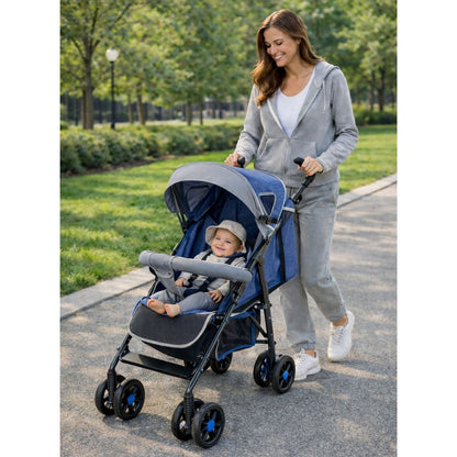 Coche Bastón Fenix, Azul vista 7 - Baby Kit´s