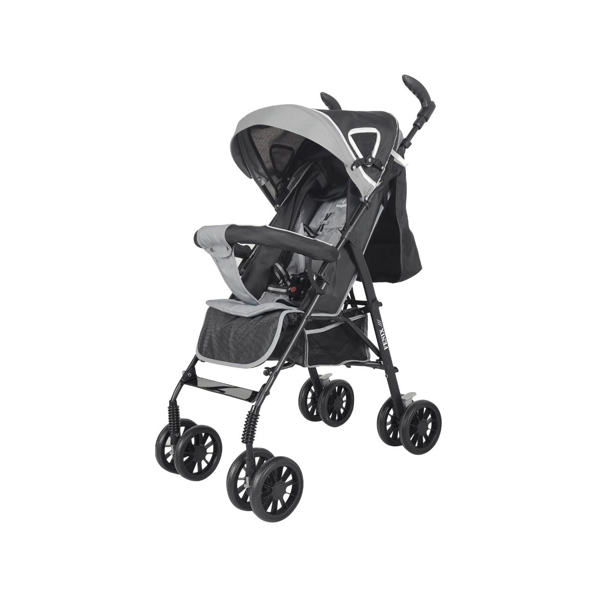 Coche Bastón Fenix, Negro vista 2 - Baby Kit´s