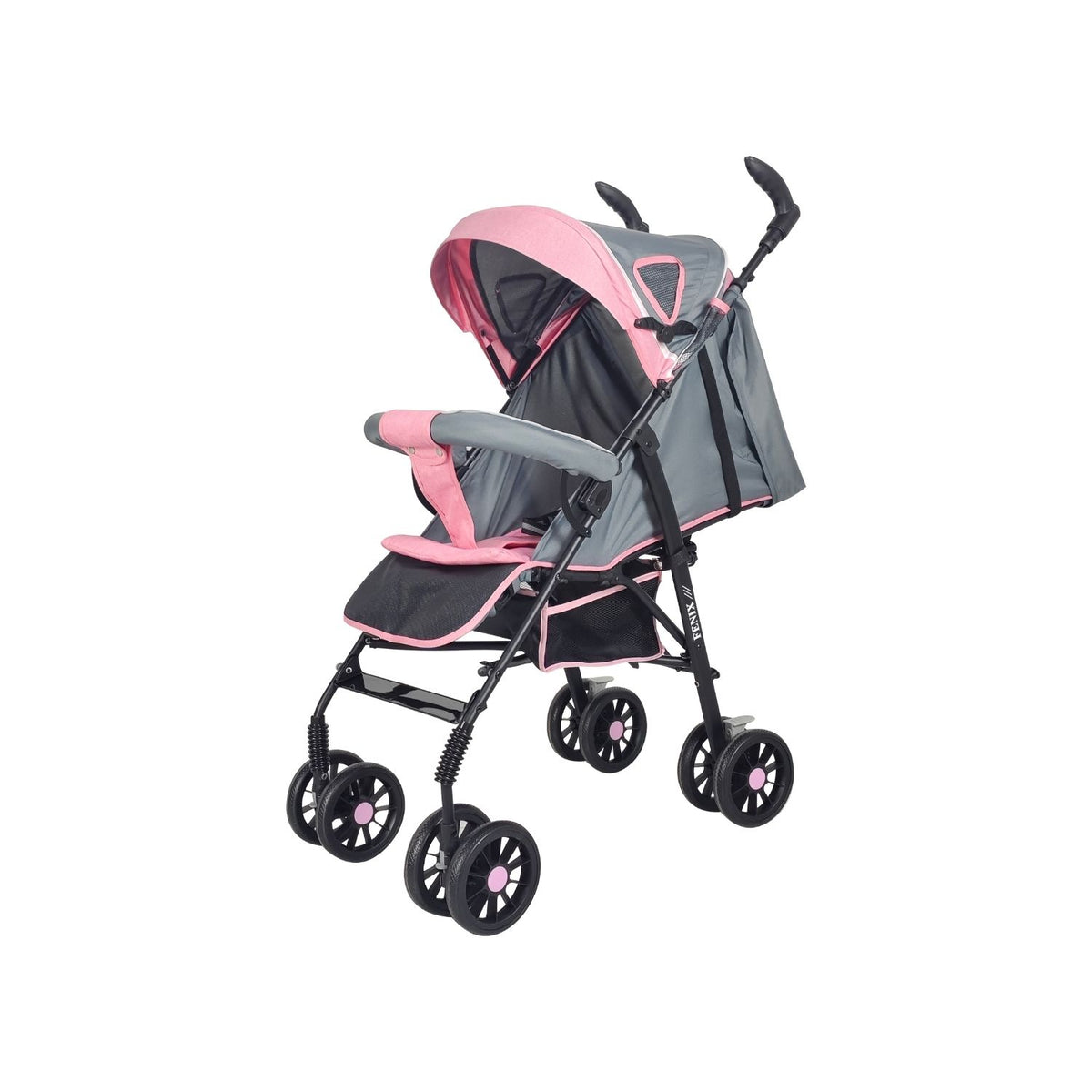 Coche Bastón Fenix, Rosado vista 3 - Baby Kit´s