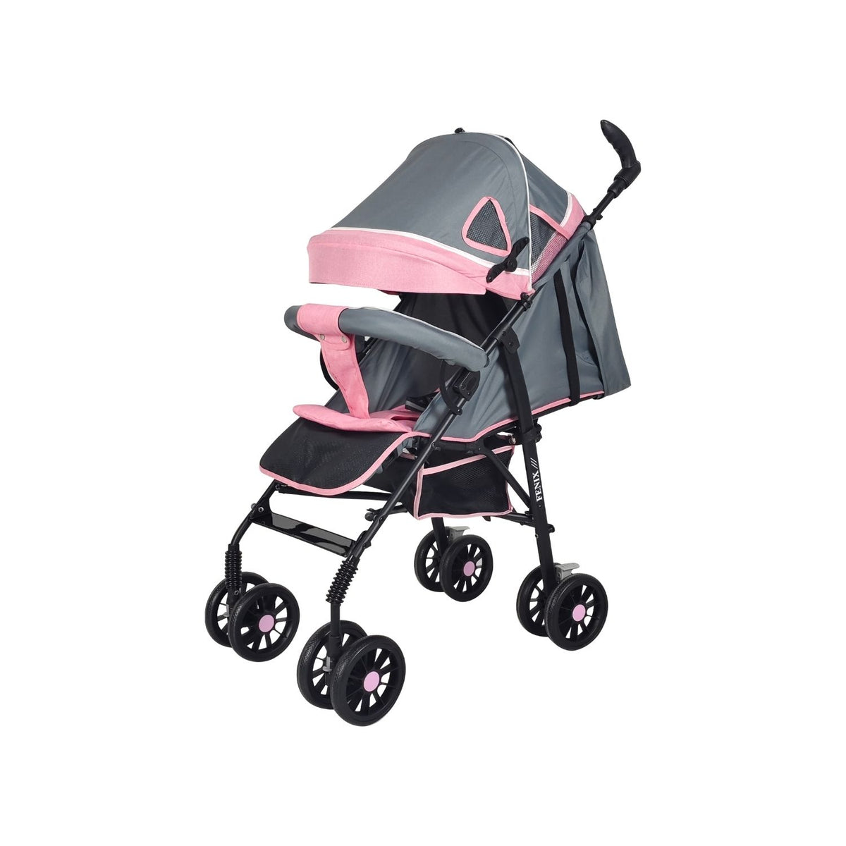 Coche Bastón Fenix, Rosado vista 4 - Baby Kit´s