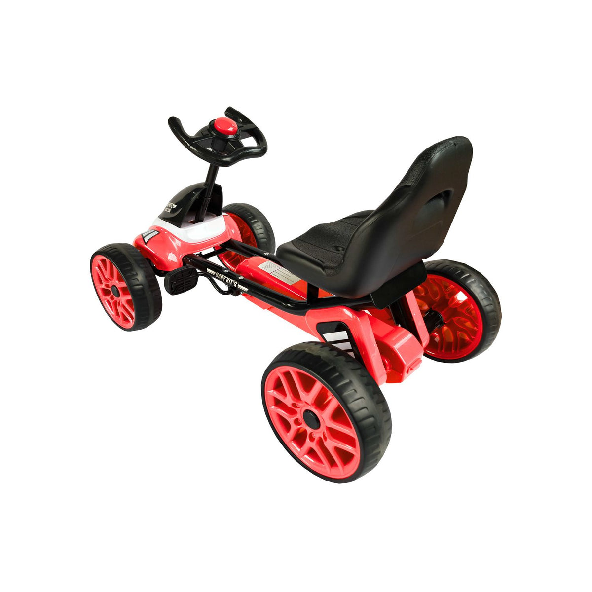Go Kart a Pedal Corsa, Rojo vista 2 - Baby Kit´s