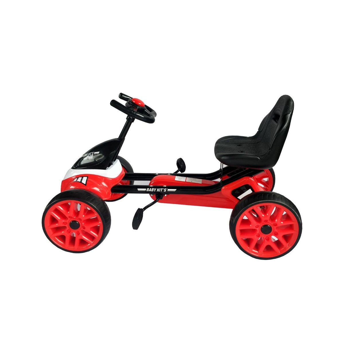 Go Kart a Pedal Corsa, Rojo vista 3 - Baby Kit´s