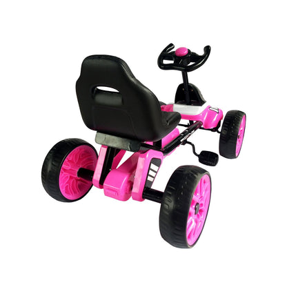 Go Kart a Pedal Corsa, Rosado vista 2 - Baby Kit´s