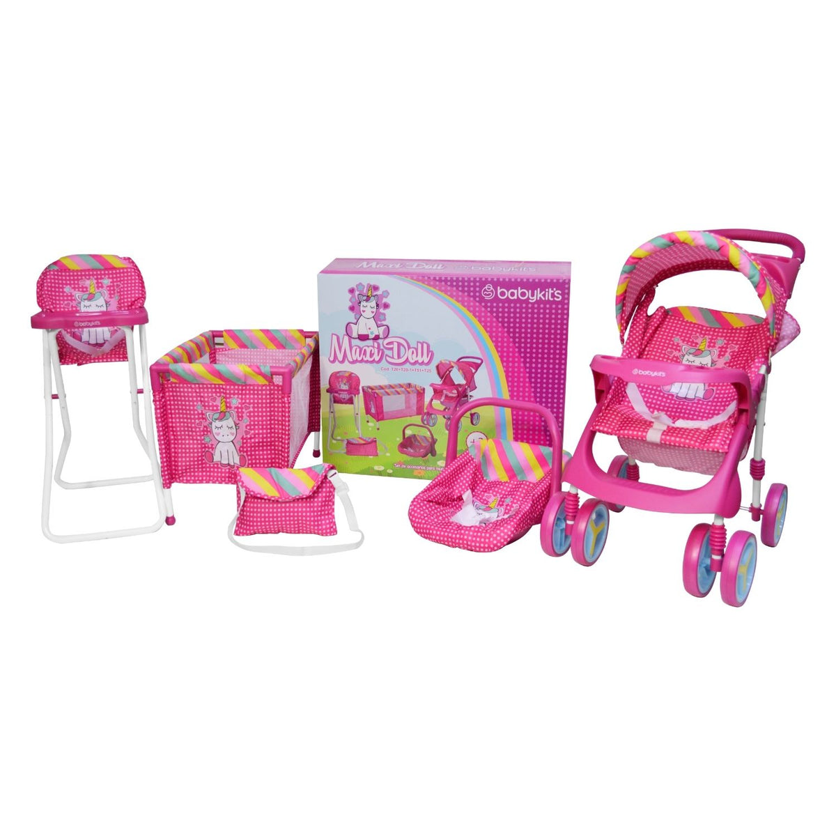 Set de Muñecas Maxi Doll Unicornio, Unicornio vista 1 - Baby Kit´s
