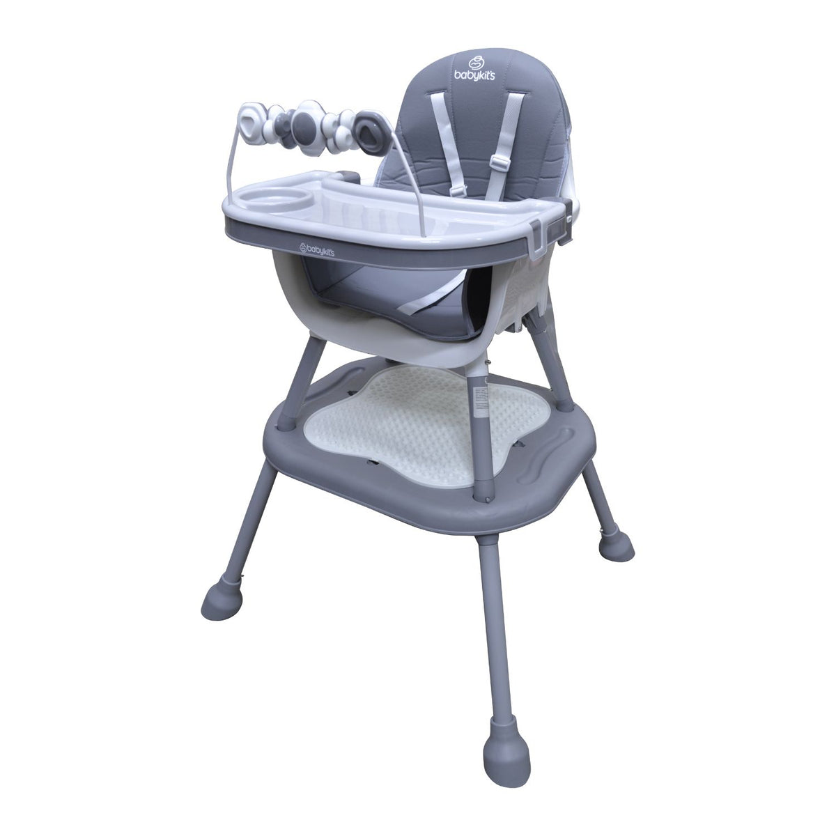 Silla de Comer Gumi, Gris vista 2 - Baby Kit´s