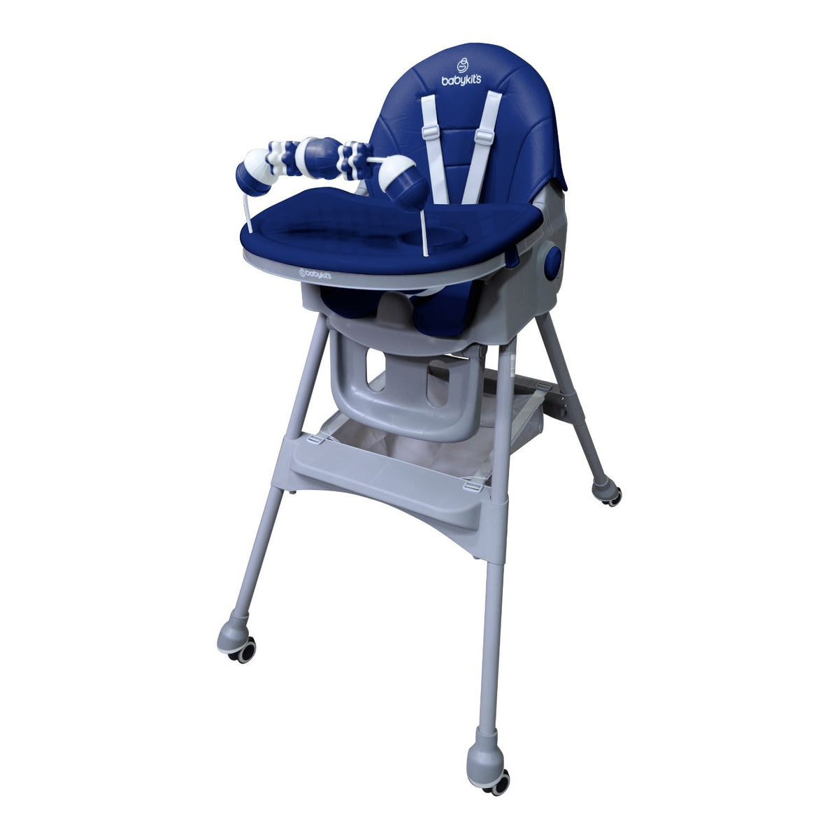 Silla de Comer Steps Plus, Azul vista 1 - Baby Kit´s