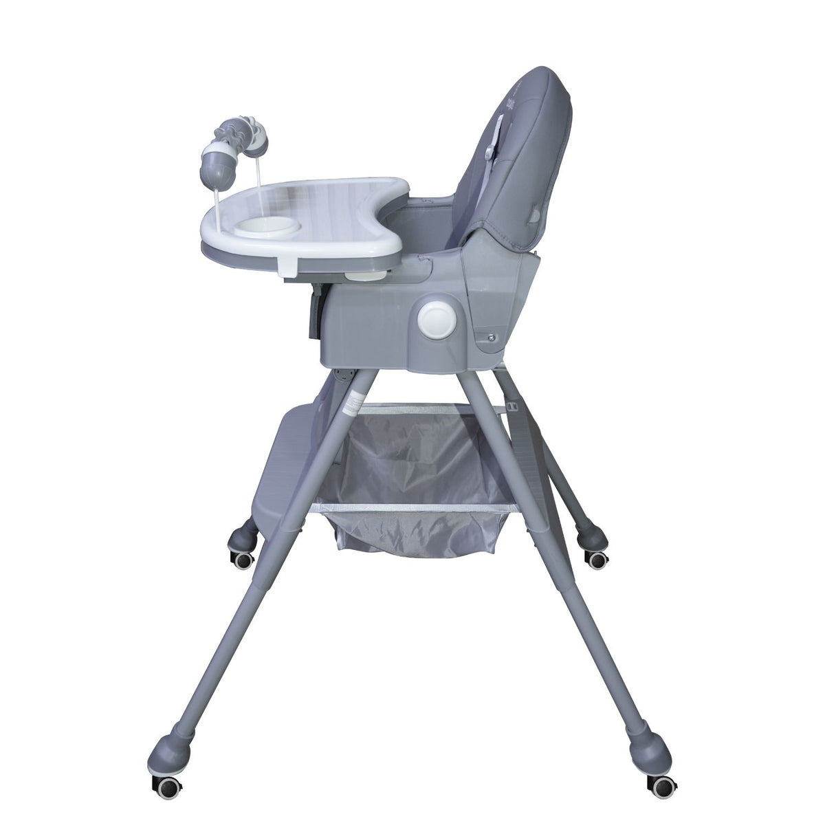 Silla de Comer Steps Plus, Gris vista 5 - Baby Kit´s