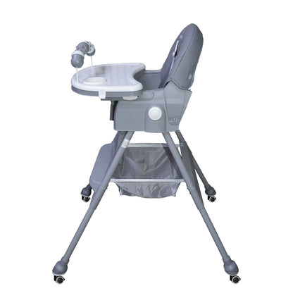 Silla de Comer Steps Plus, Gris vista 5 - Baby Kit´s