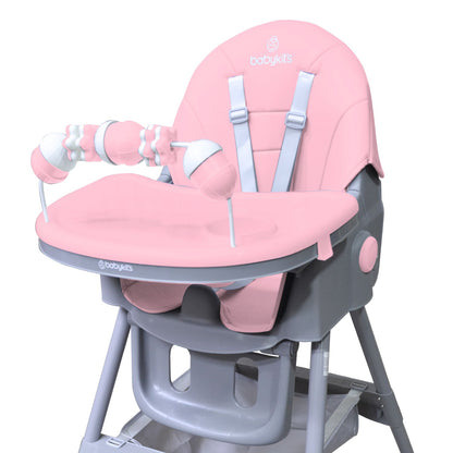 Silla de Comer Steps Plus, Rosado vista 2 - Baby Kit´s