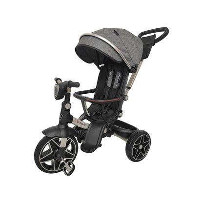 Triciclo Explorer Giro 360 LX 5 en 1, Gris vista 1 - Baby Kit´s