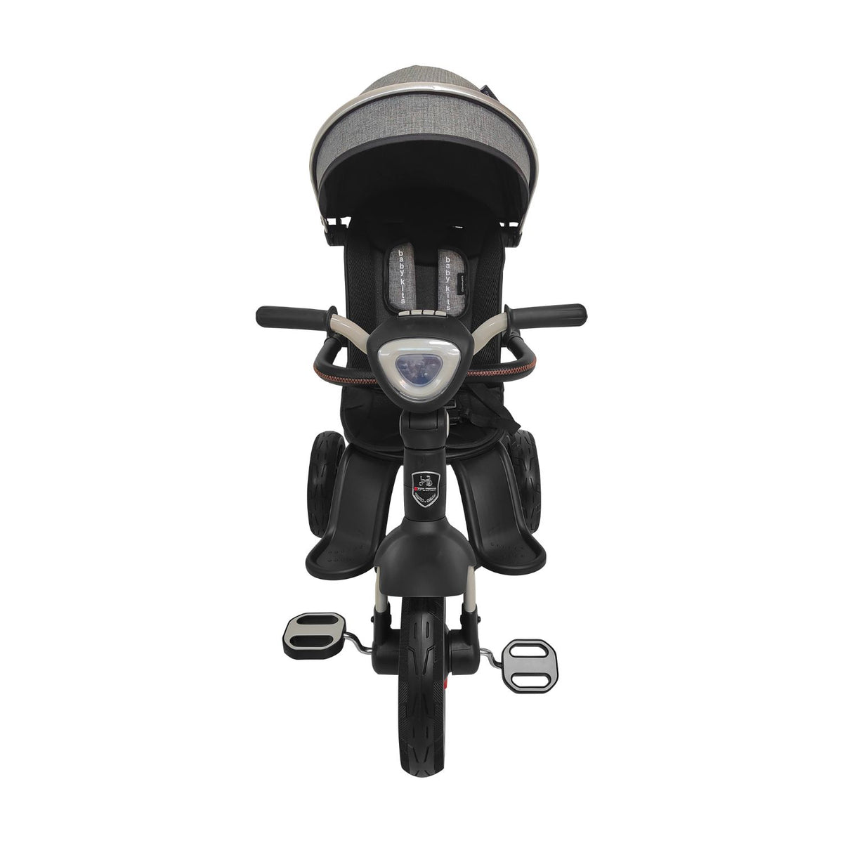 Triciclo Explorer Giro 360 LX 5 en 1, Gris vista 3 - Baby Kit´s