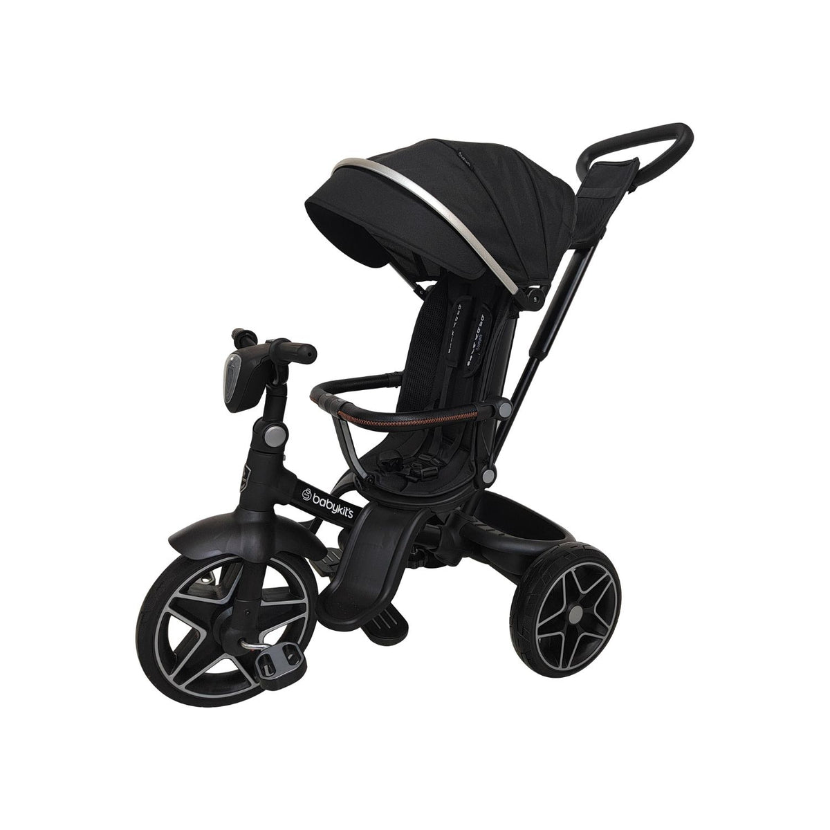 Triciclo Explorer Giro 360 LX 5 en 1, Negro vista 1 - Baby Kit´s