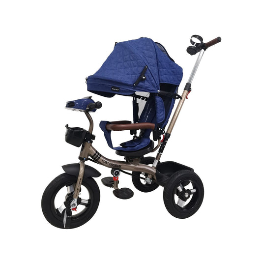 Triciclo Fort Premium Gold 5 en 1, Azul vista 1 - Baby Kit´s