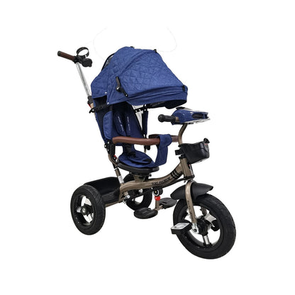 Triciclo Fort Premium Gold 5 en 1, Azul vista 2 - Baby Kit´s