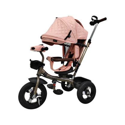 Triciclo Fort Premium Gold 5 en 1, Rosado vista 1 - Baby Kit´s