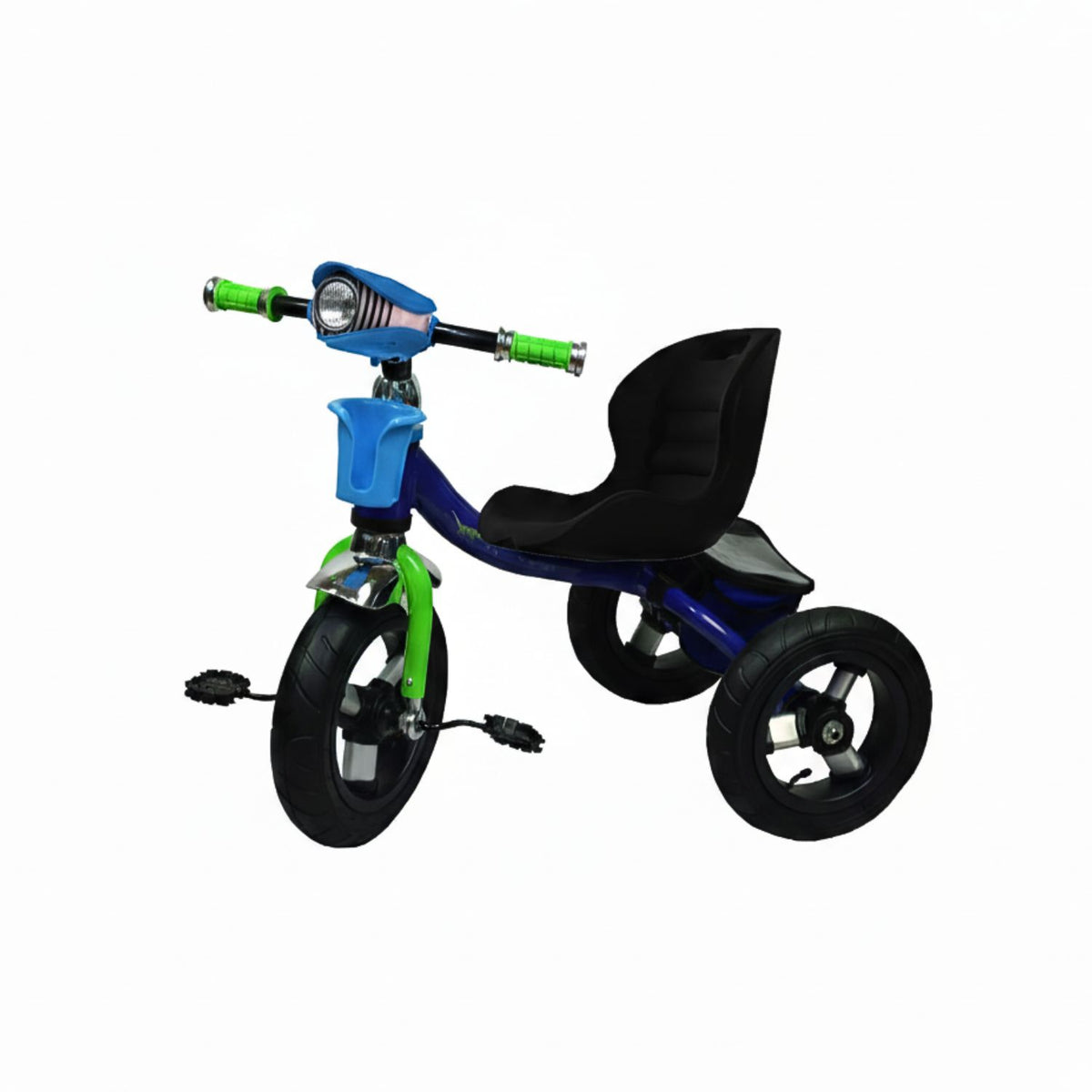 Triciclo Magnum, Azul-Verde vista 1 - Baby Kit´s