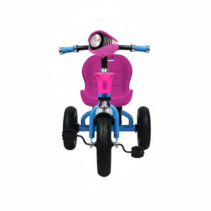 Triciclo Magnum, Rosado-Celeste vista 3 - Baby Kit´s