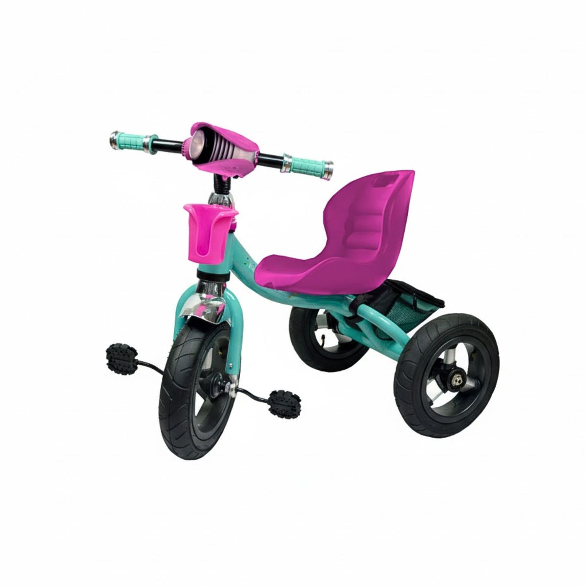 Triciclo Magnum, Rosado-Turquesa vista 1 - Baby Kit´s