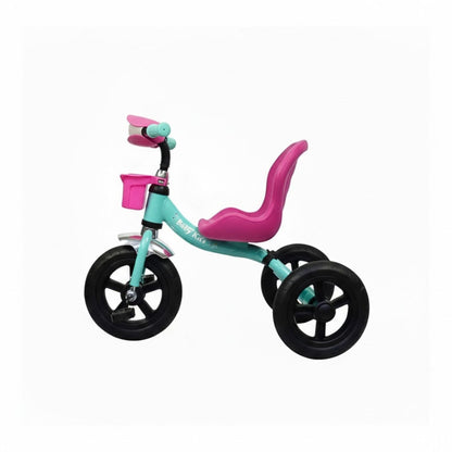 Triciclo Magnum, Rosado-Turquesa vista 2 - Baby Kit´s